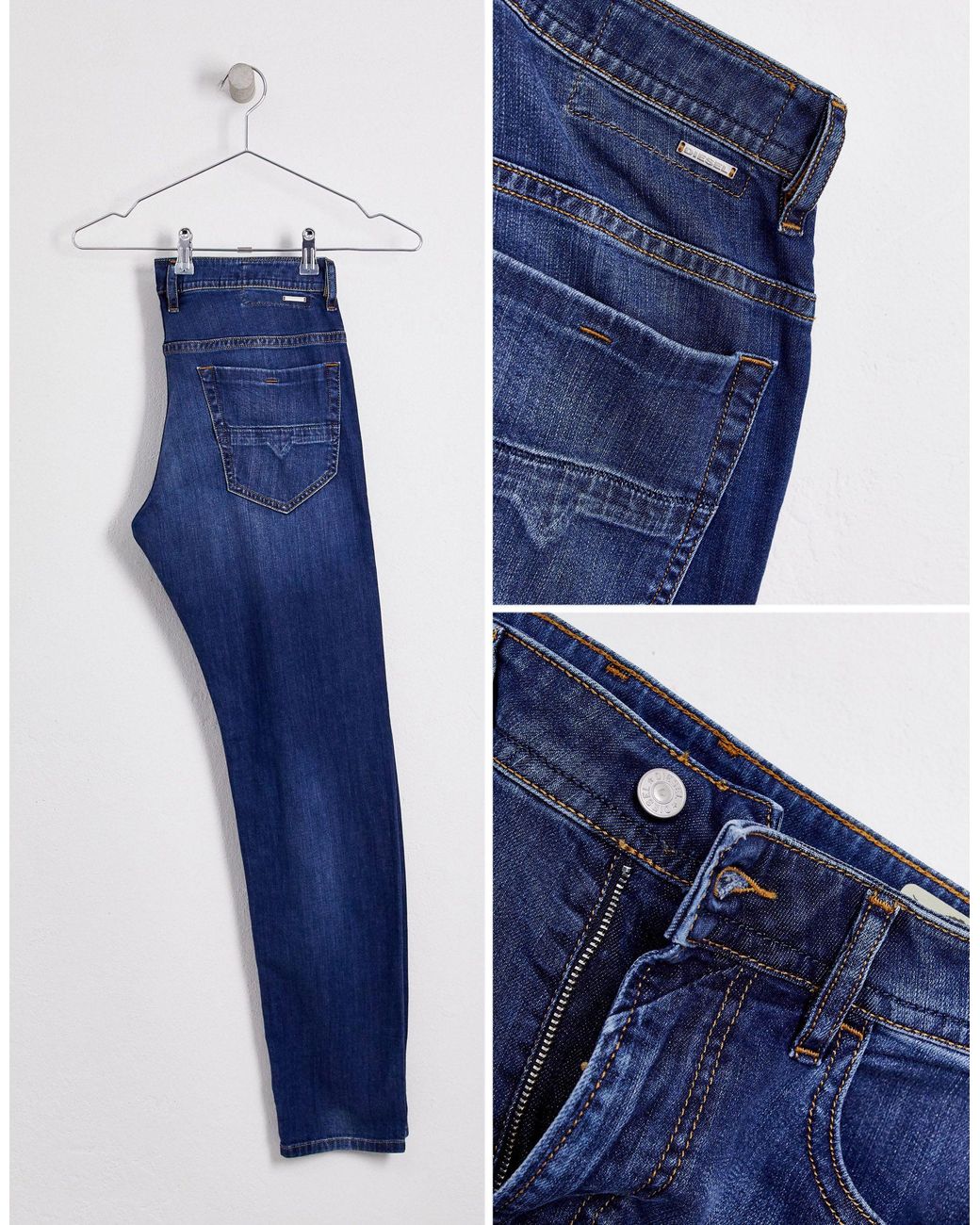 diesel thommer stretch slim fit jeans