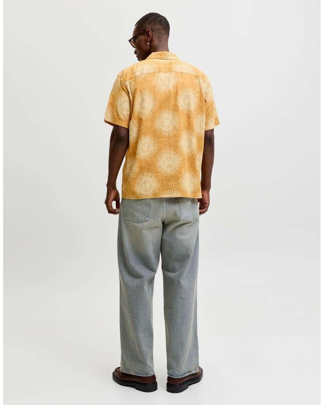 Jack & Jones Metallic Resort Shirt for men