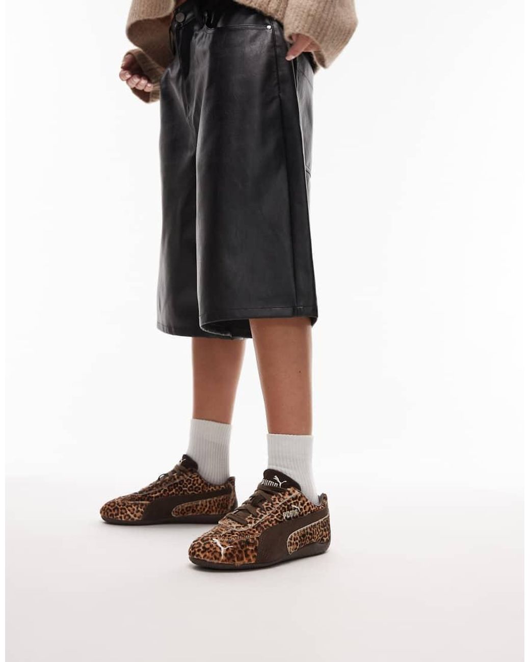 PUMA Brown Speedcat Trainers