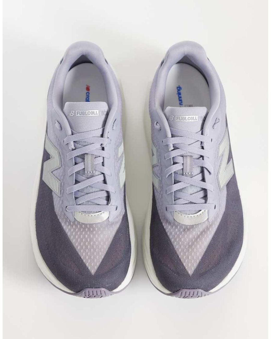 New Balance White Fuelcell Rebel V5 Running Trainers for men