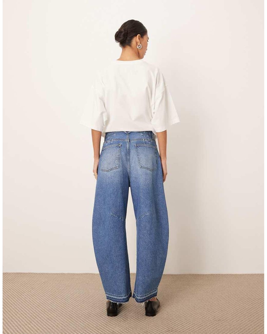 ARRANGE Blue Sydney Released Hem Cropped Jean
