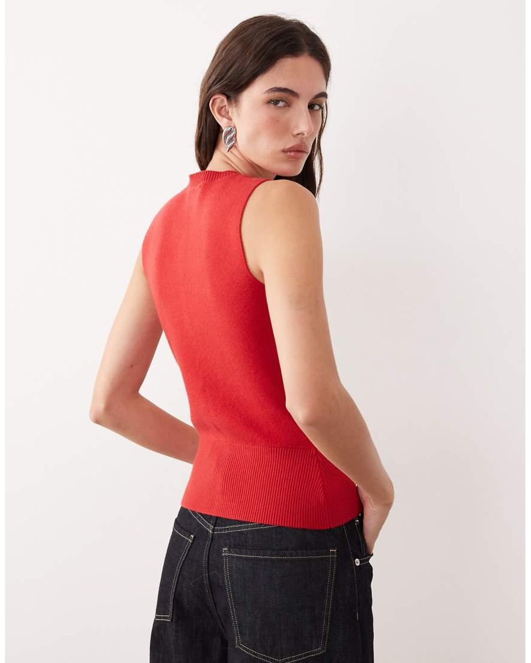 Chaleco Con Cuello Redondo De Threadbare