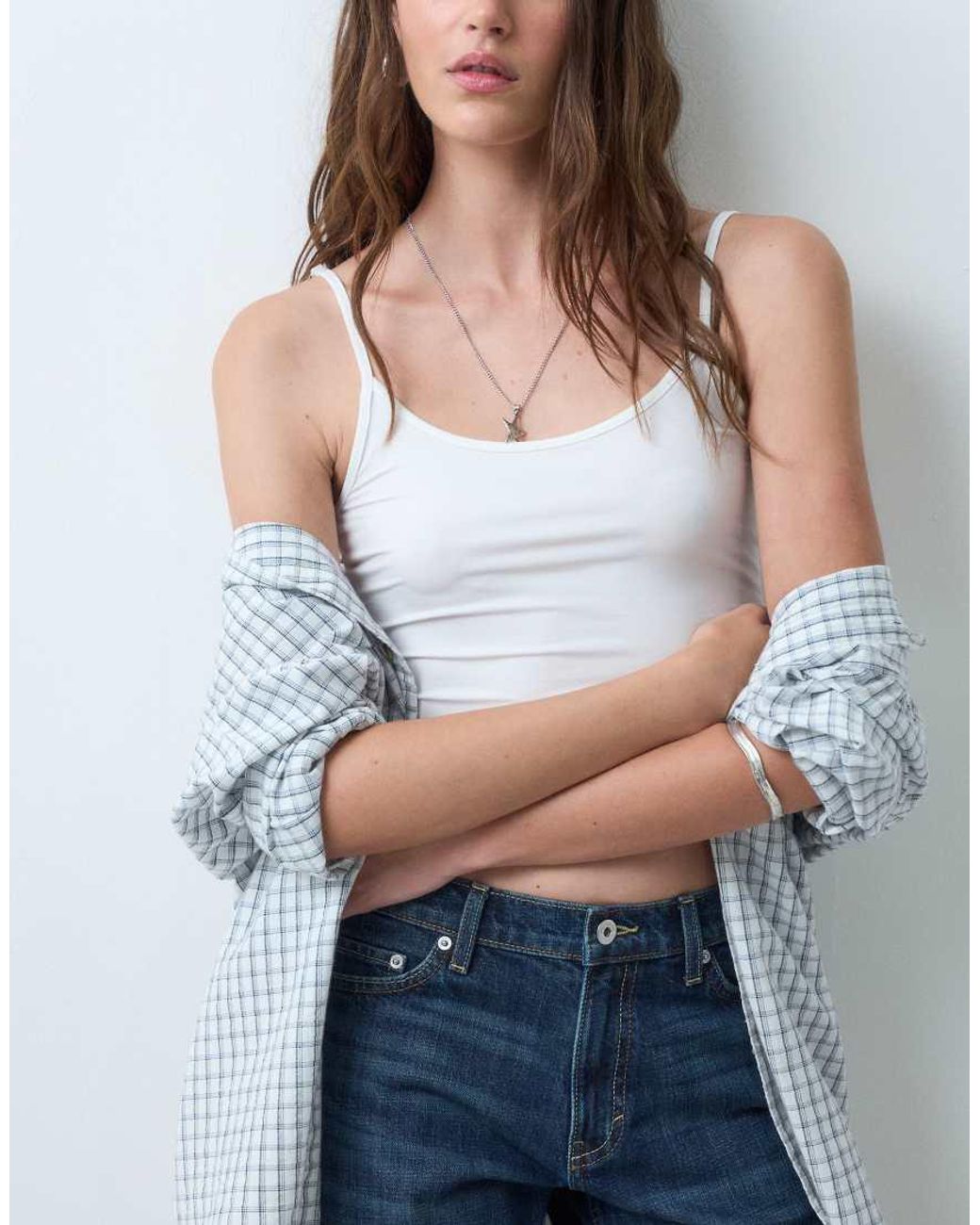 Collusion Blue X005 Relaxed Bootcut Jeans