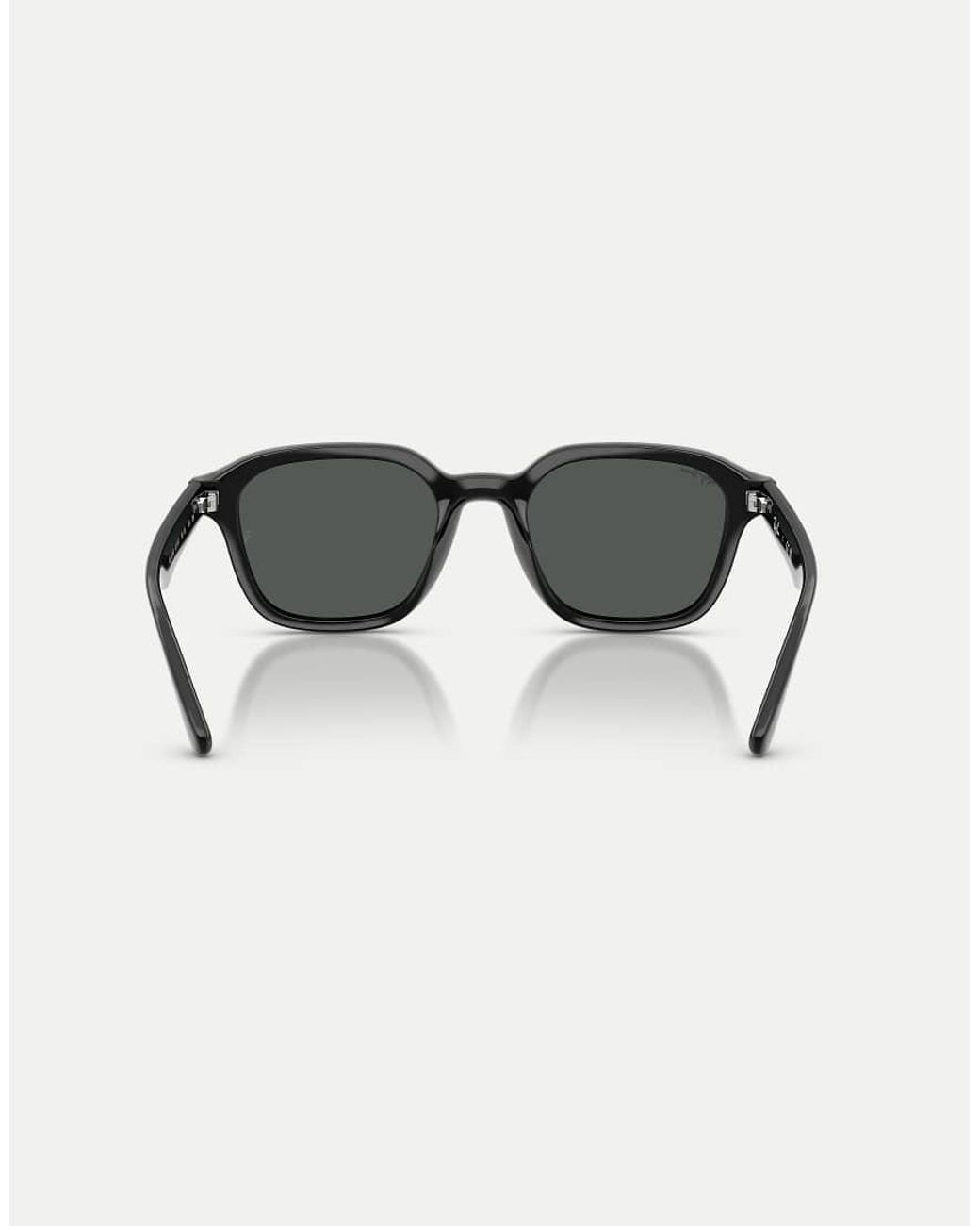Ray-Ban Black Rb4458D Square Sunglasses With Lens