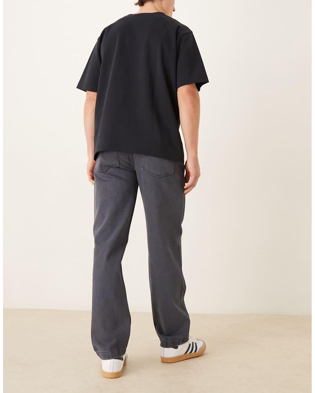 ASOS Blue Straight Fit Jeans for men
