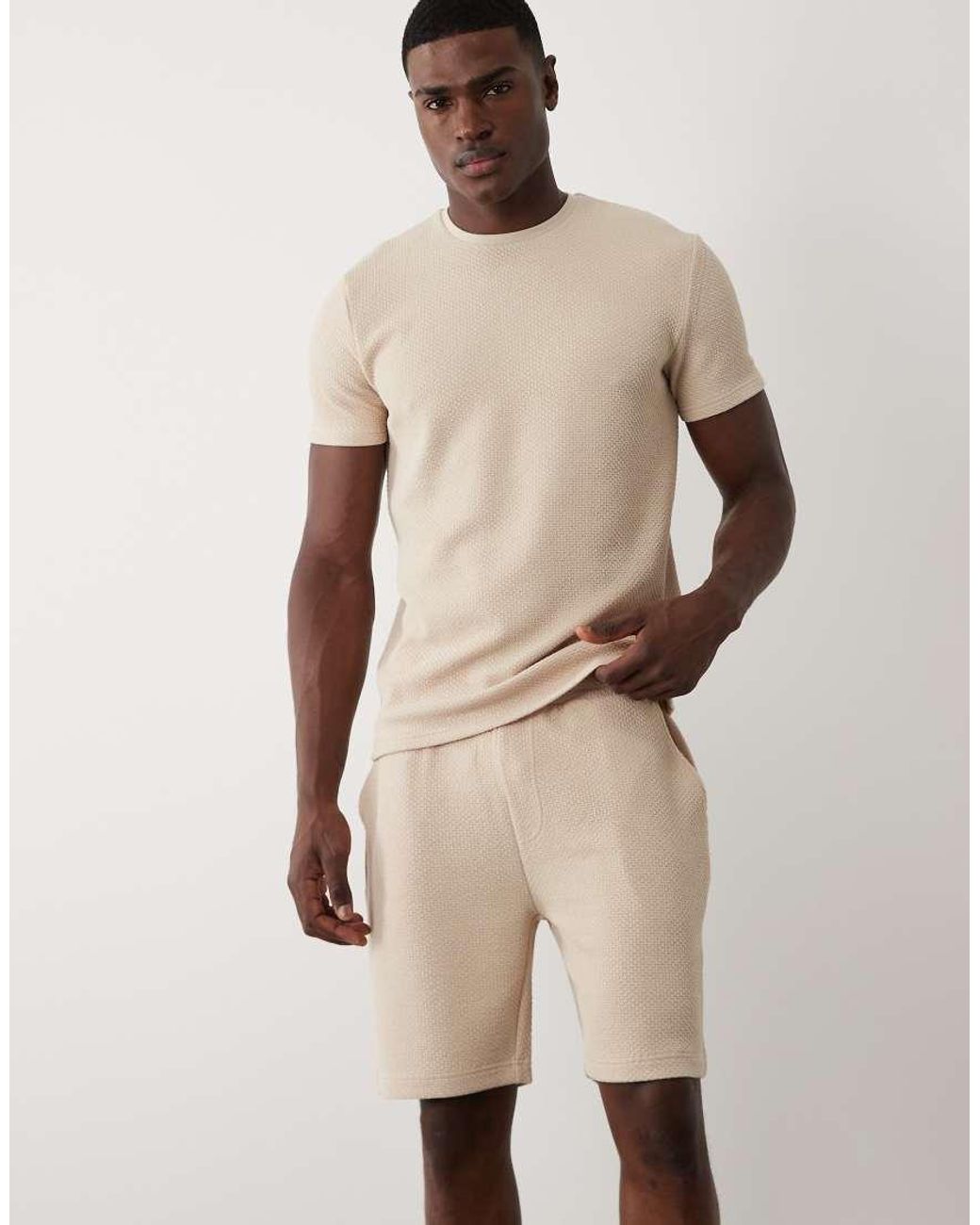 Brave Soul Natural Textured Shorts for men