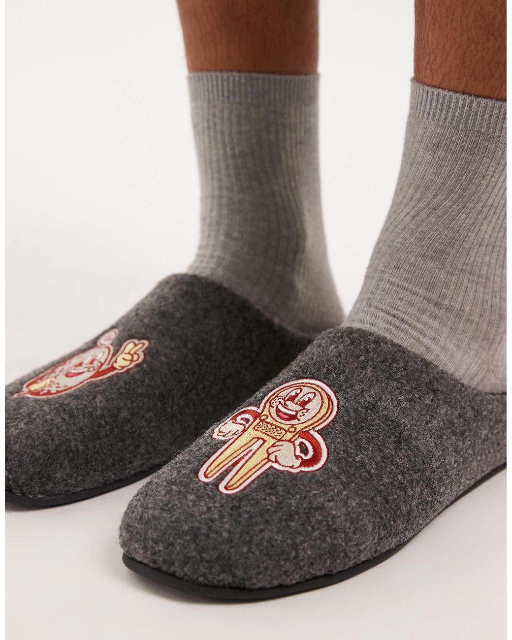 ASOS Black Mule Slipper for men