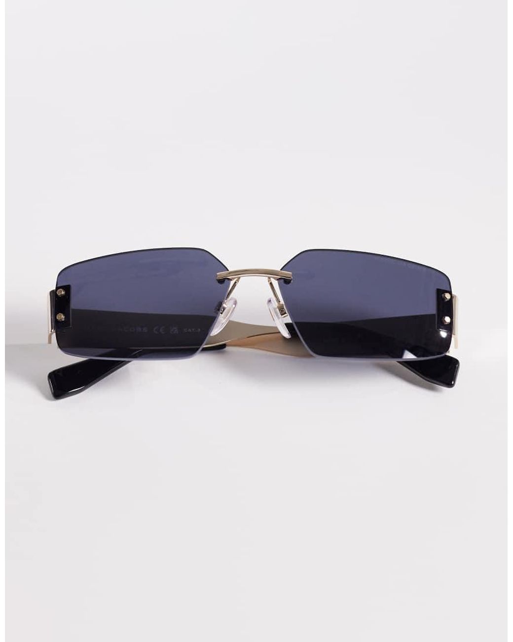 Marc Jacobs Blue Marc Jacobs Square Sunglasses