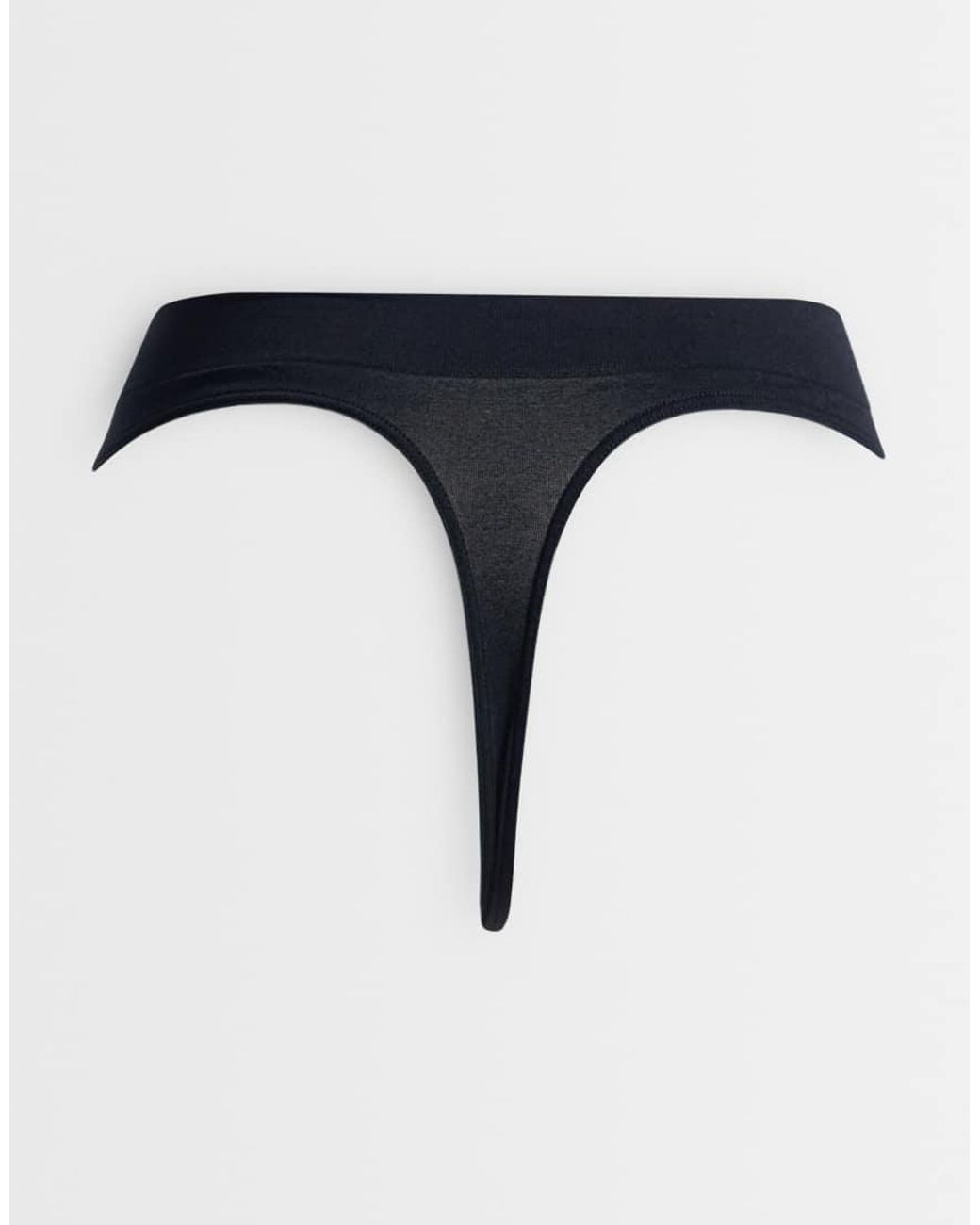 Boux Avenue Blue 3 Pack Seam Free High Leg Lingerie Thongs