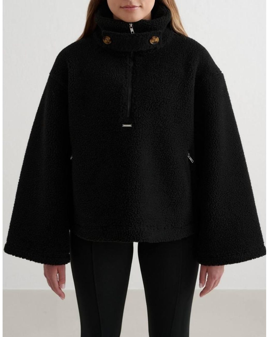 Aim'n Black Pile Anorak