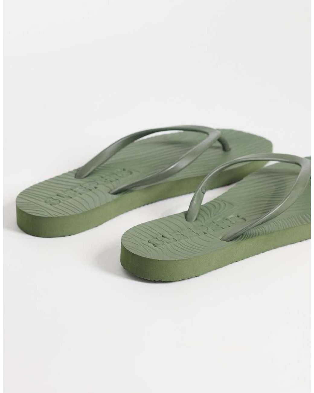 Sleeper Green Tapered Flip Flops