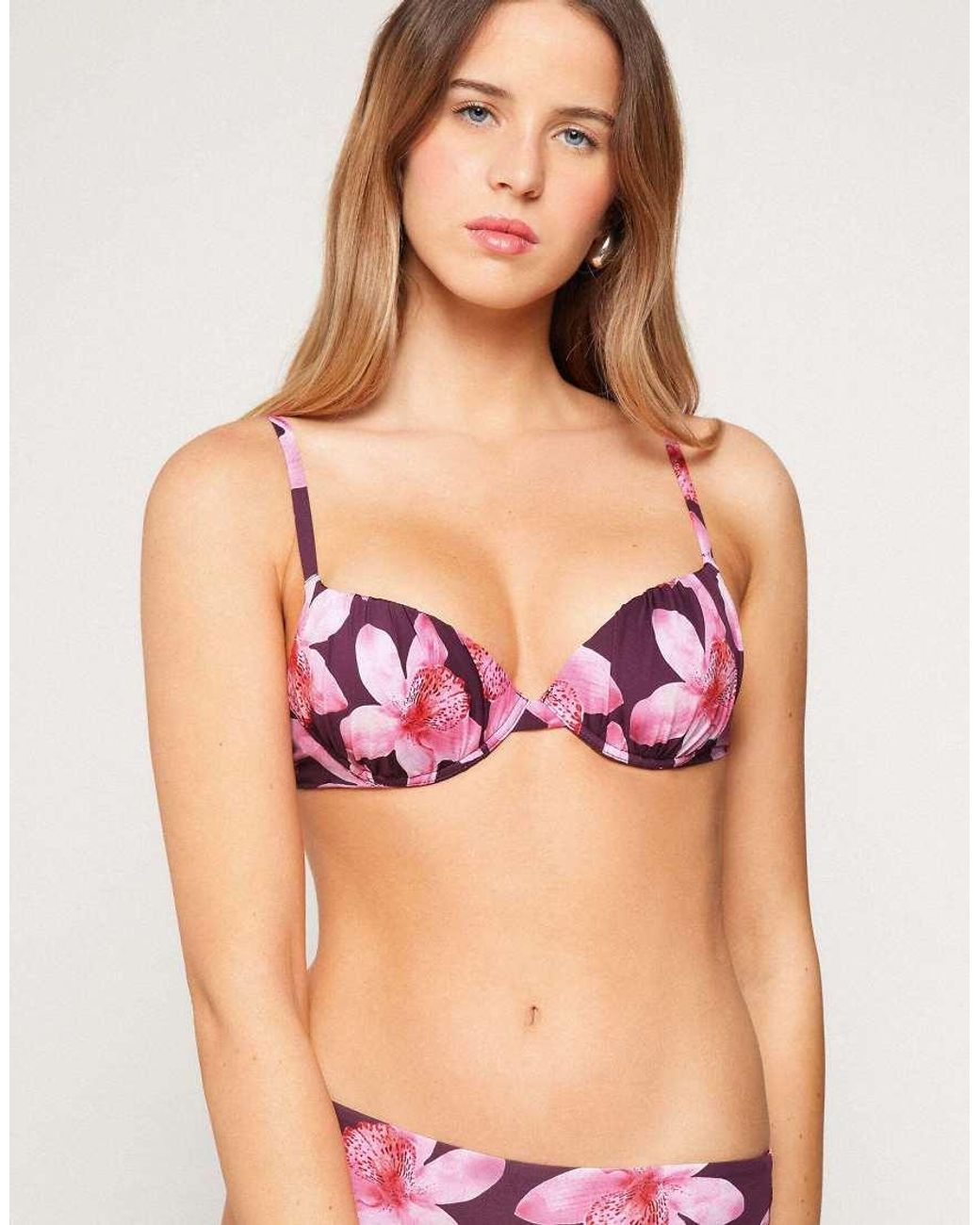 Tezenis Purple Hibiscool