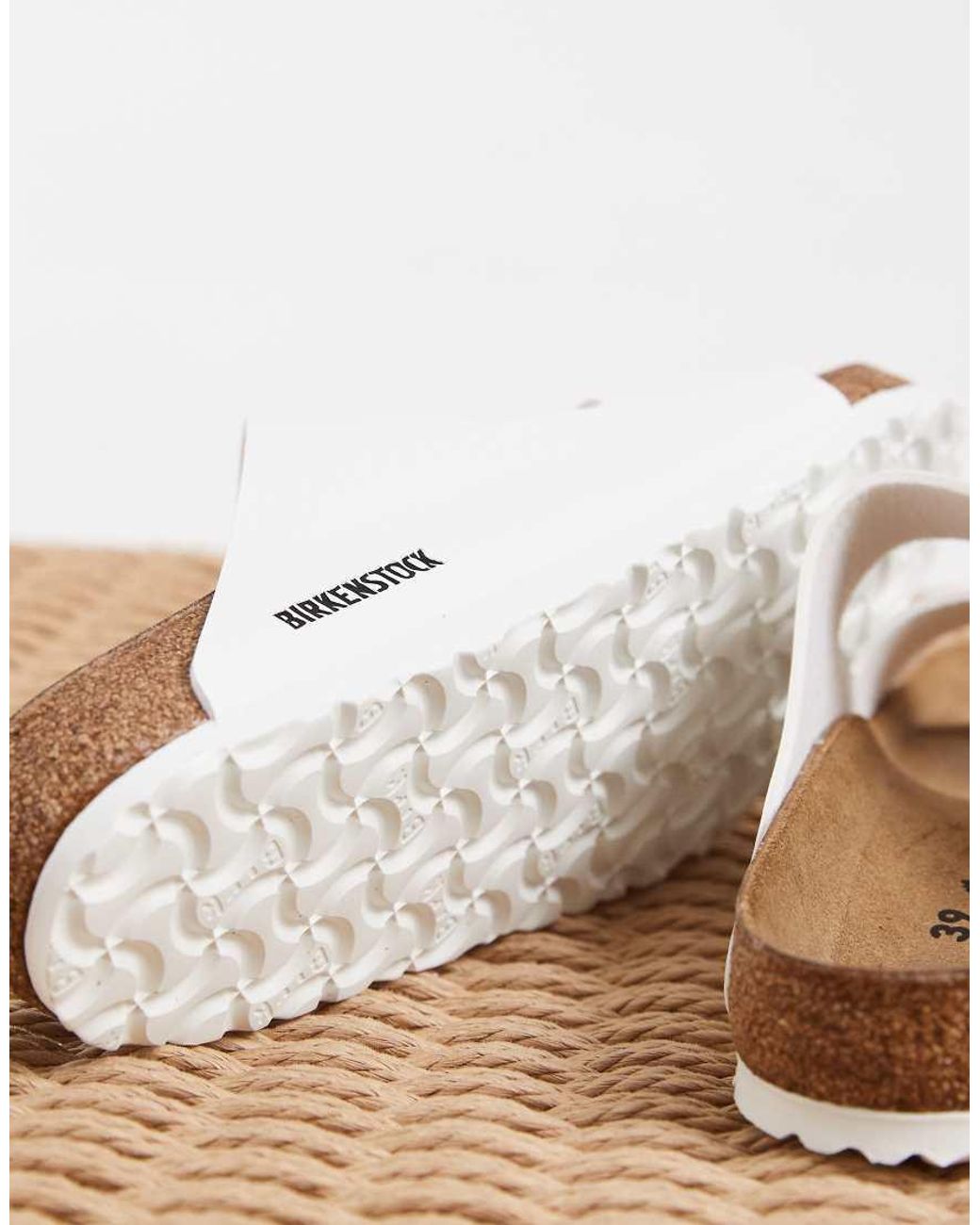 Birkenstock Blue Arizona Birko-Flor Sandals