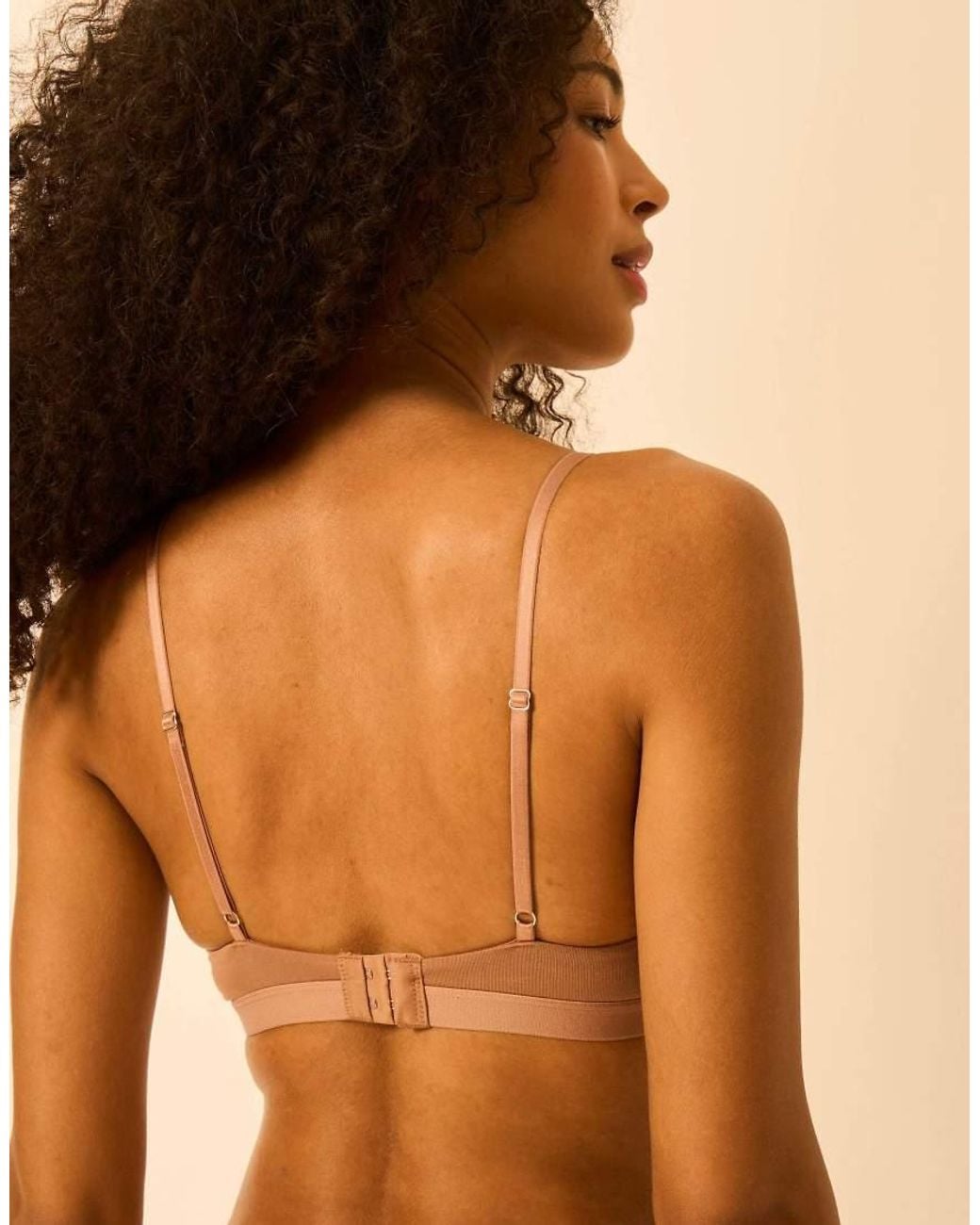 Stripe & Stare Brown Smooth Sculpt Padded Bra