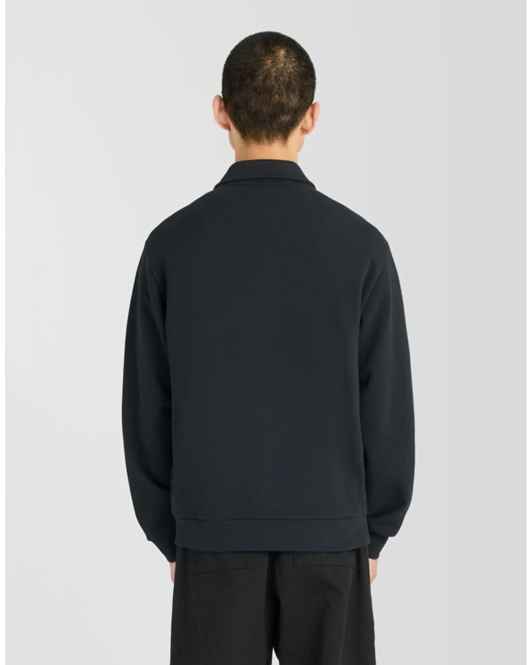 Lyle & Scott Blue Mid Layers Pique Interlock Overshirt for men