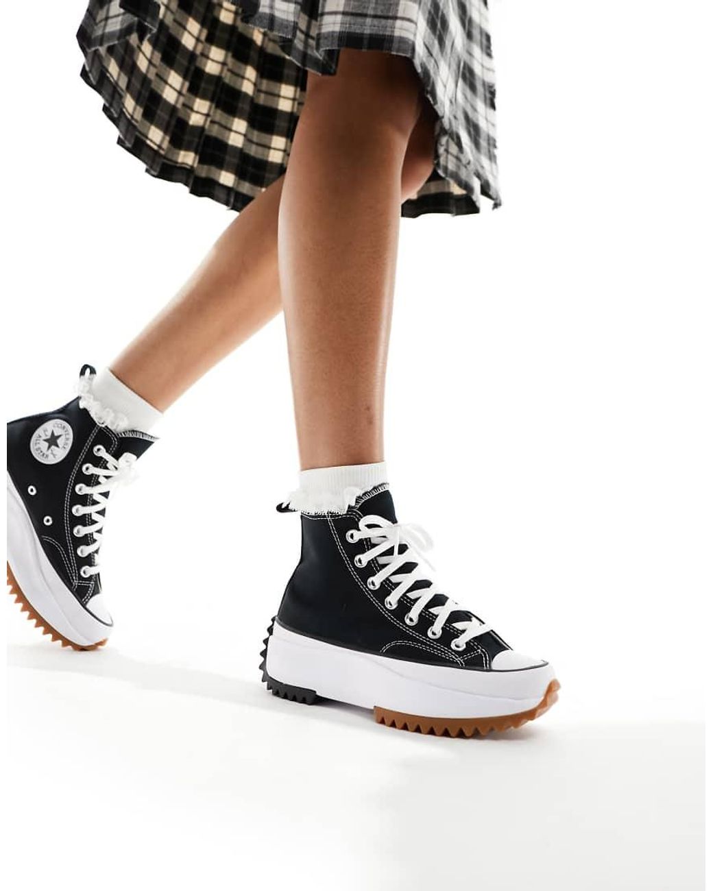 Converse Blue Run Star Hike Hi Sneakers