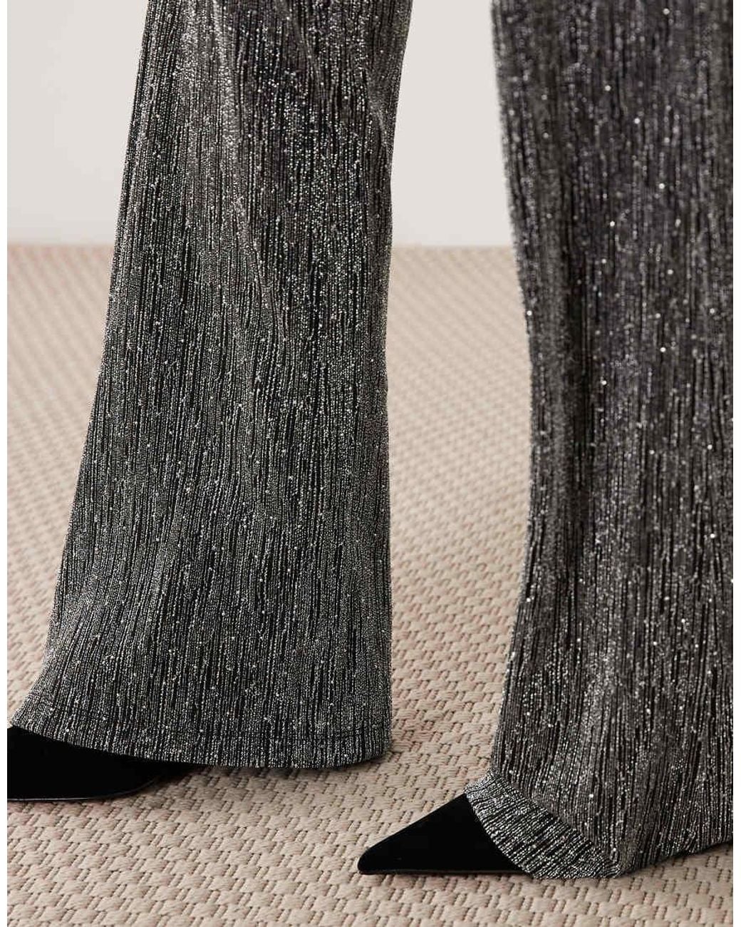 JDY Tall Black Wide Leg Trousers