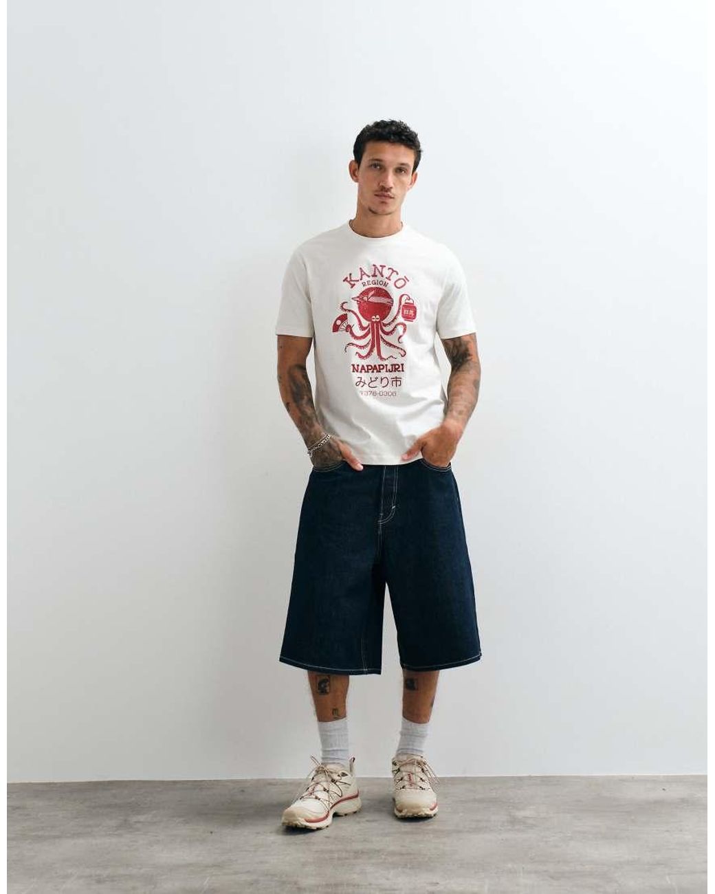 Napapijri White Kanto T-shirt for men