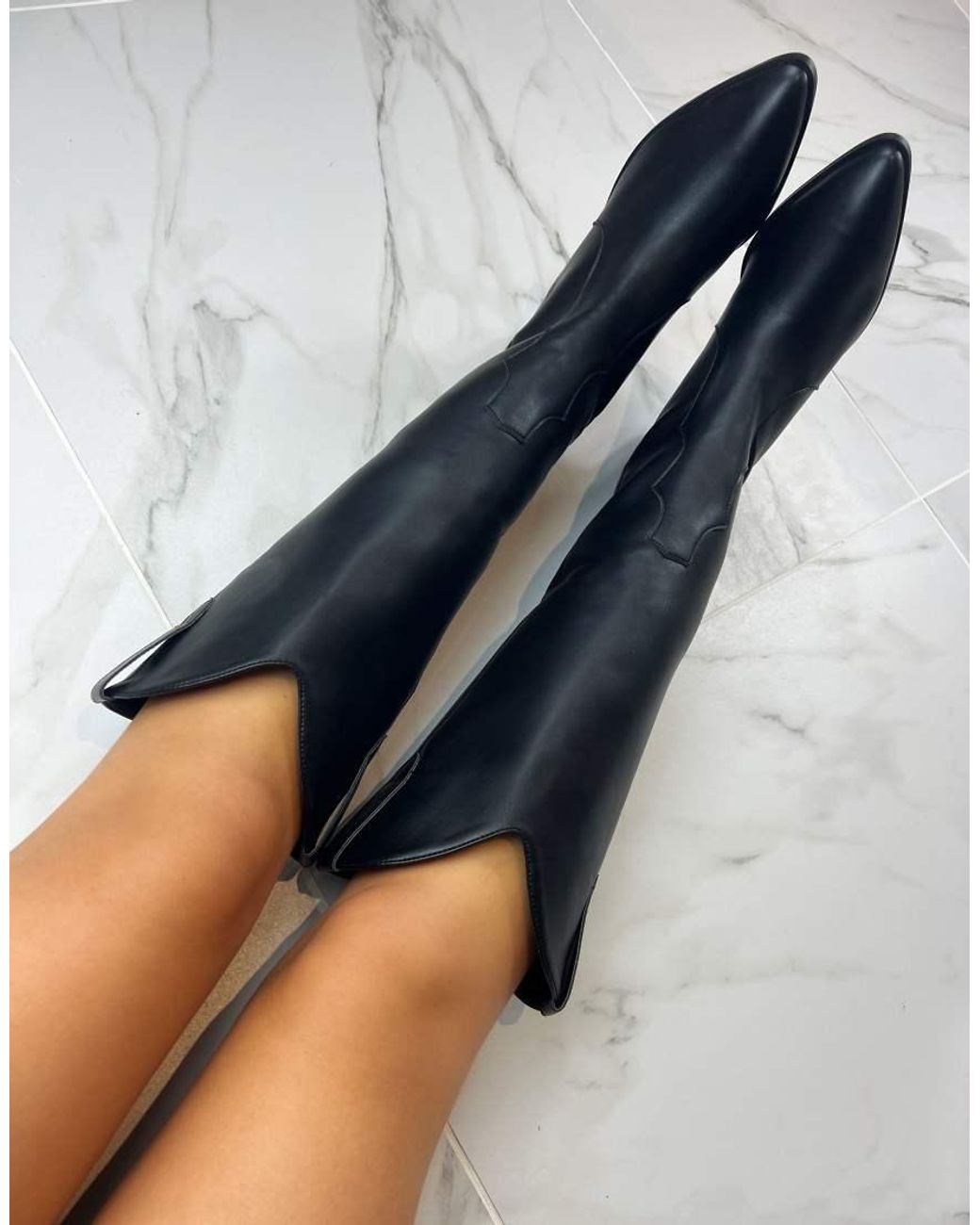 GIA STUDIOS Blue Cowboy Boots
