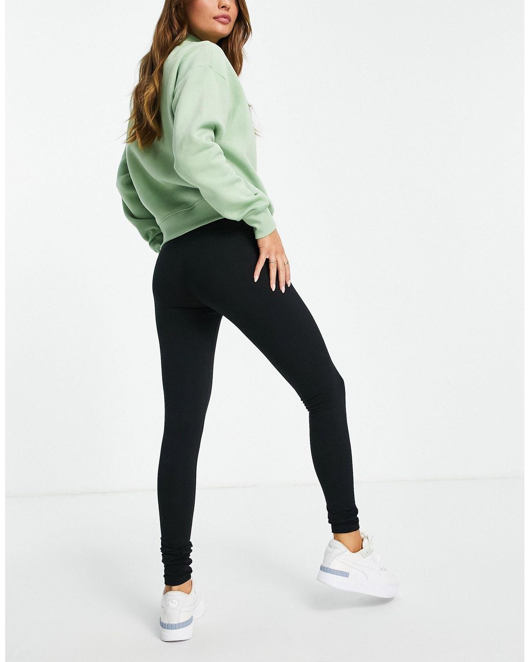 Champion leggings With Logo in Black | Lyst
