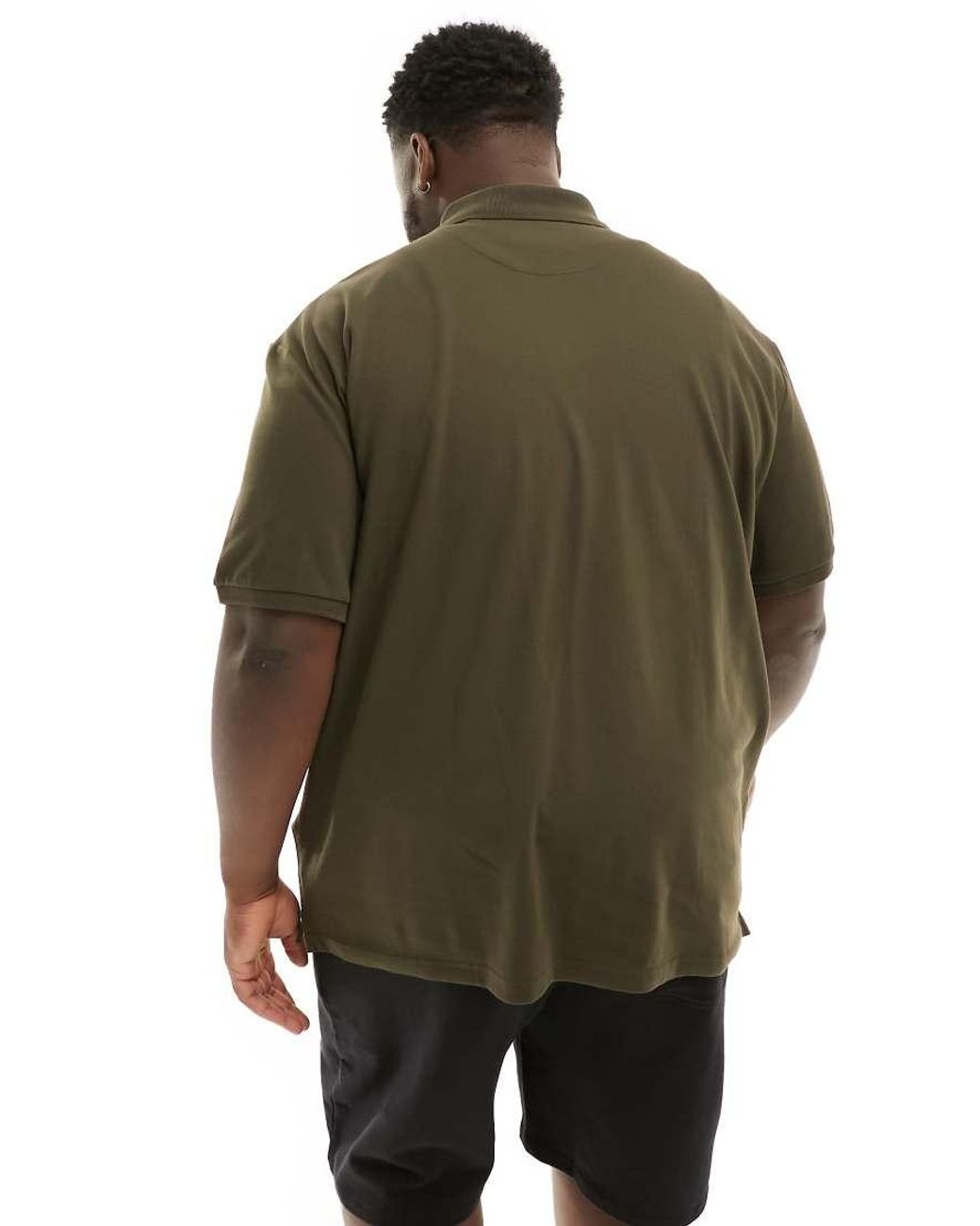 Lyle & Scott Green Plus Short Sleeve Polo Shirt for men