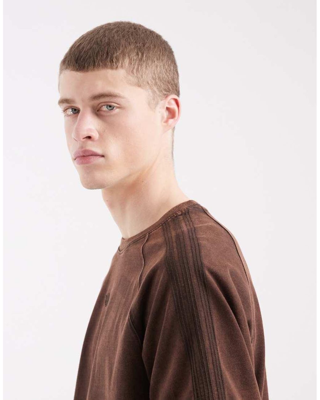 Adidas Originals Brown Premium Essentials T-Shirt for men