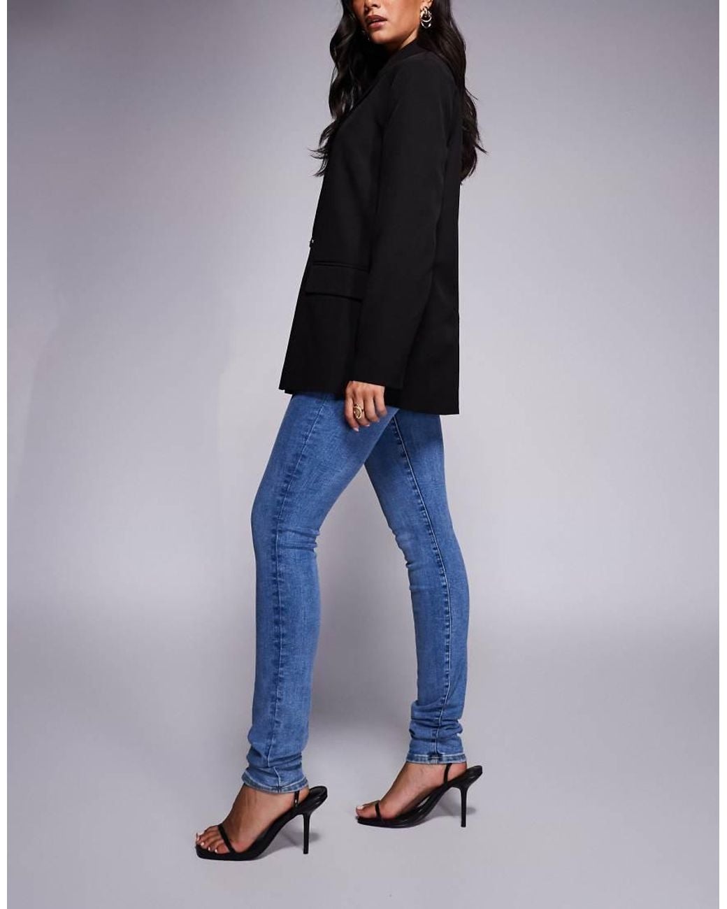 GOOD AMERICAN Blue Always Fits Good Legs Skinny Jeans
