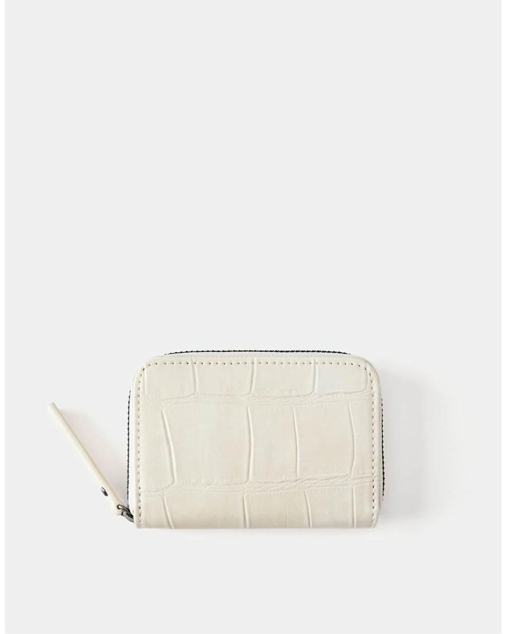 Pull&Bear Natural Textured Wallet