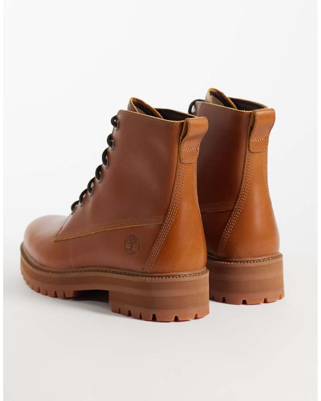 Timberland Brown Britton Drive Mid Lace Up Boot for men