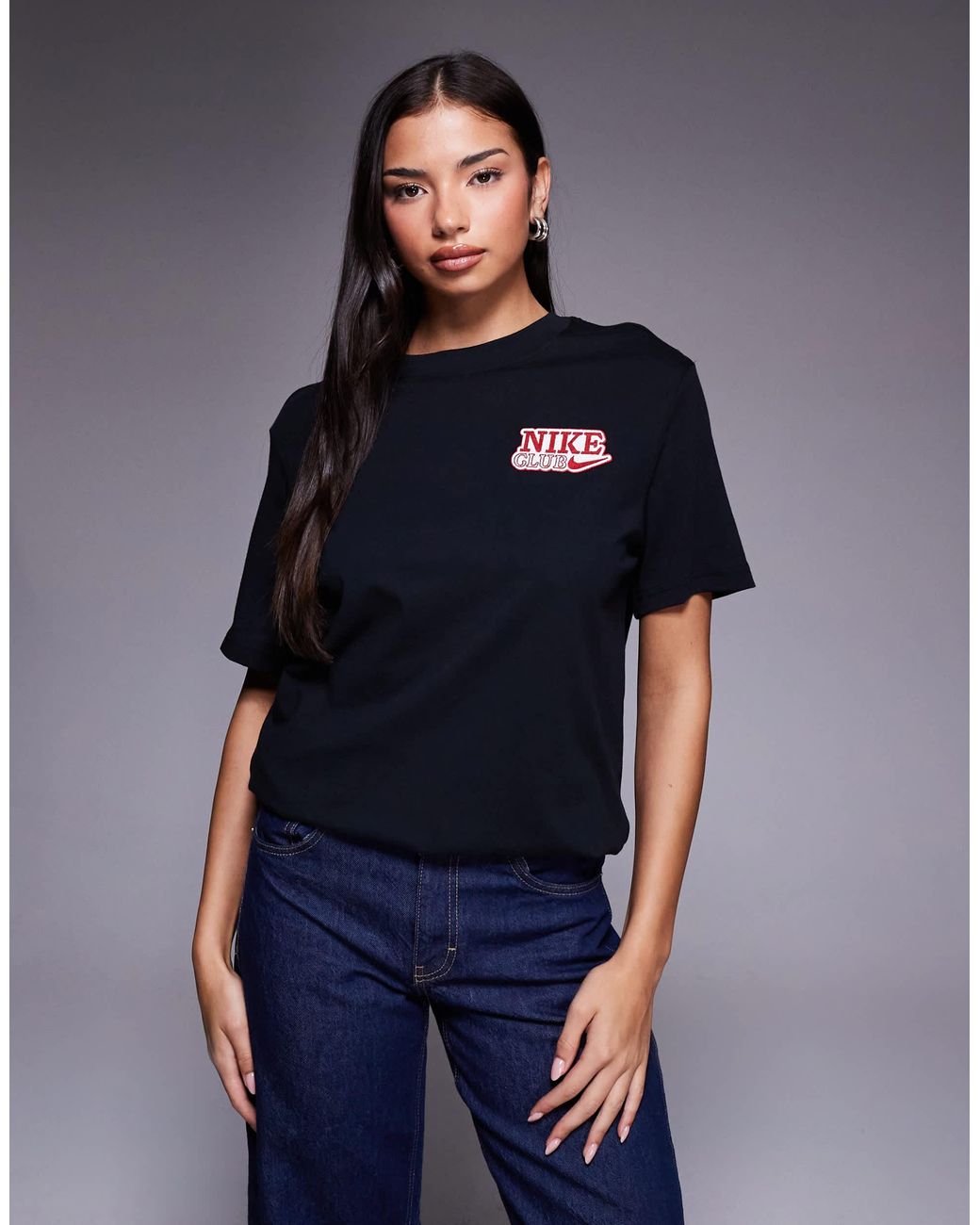 Nike Blue – kastiges oversize-t-shirt