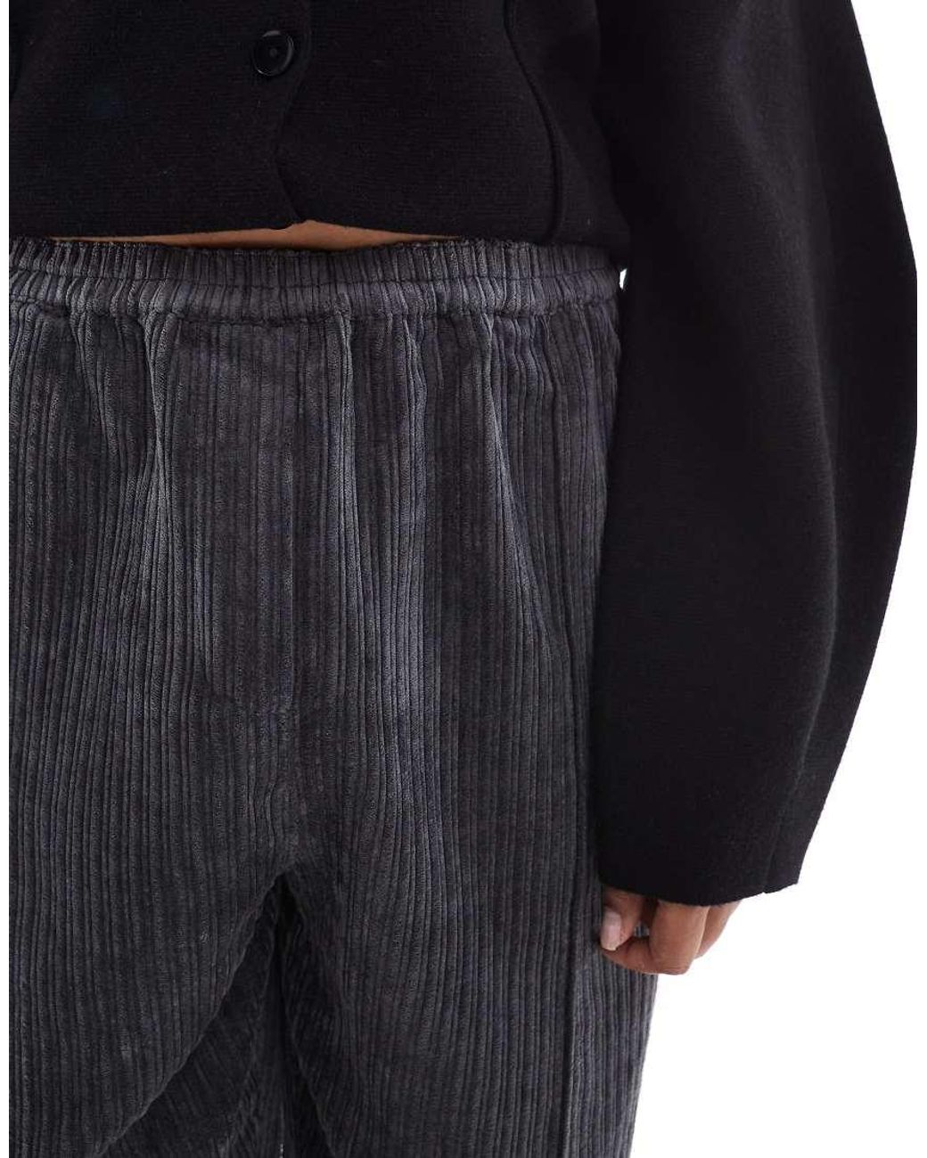 ASOS Black Asos Design Curve Pull On Trousers