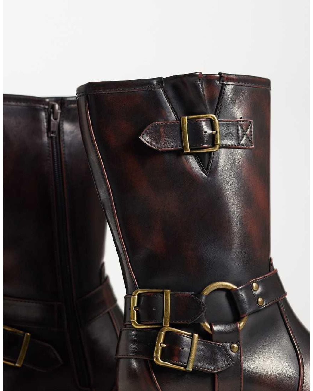 Glamorous Black Mid Ankle Boots