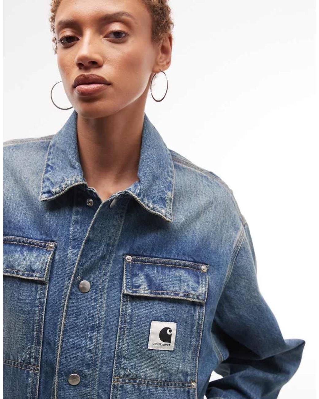 Carhartt Blue Og Arctic Denim Jacket