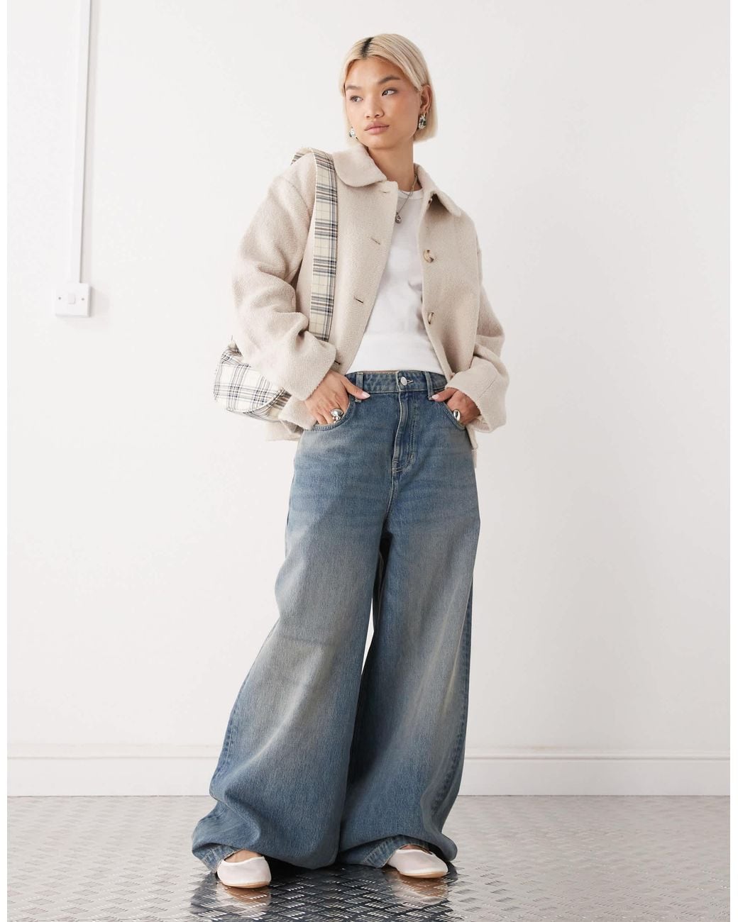 Monki Natural Coat