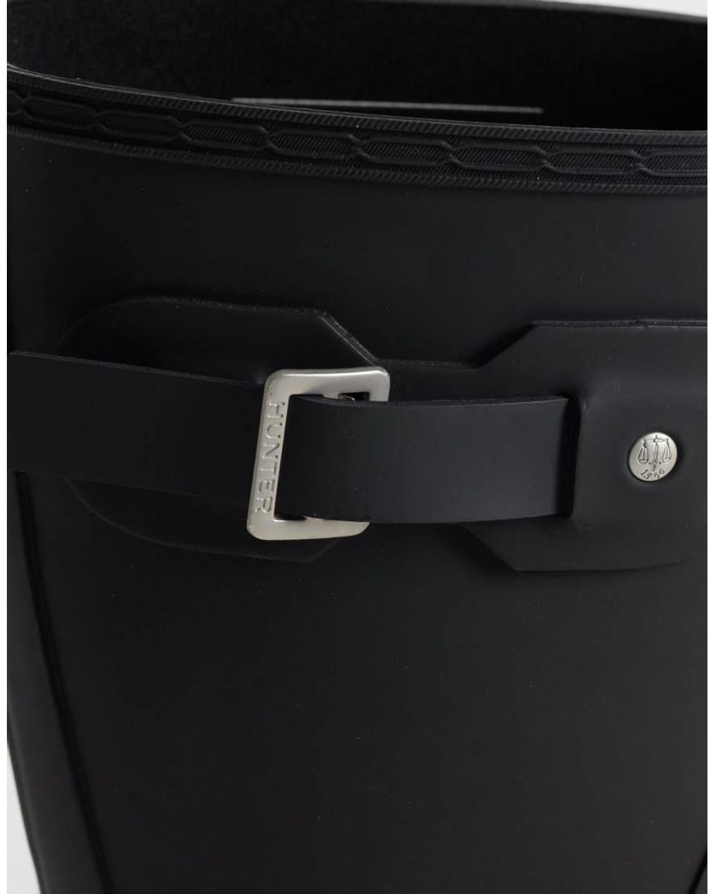 Hunter Black Original Short Wellington Boots