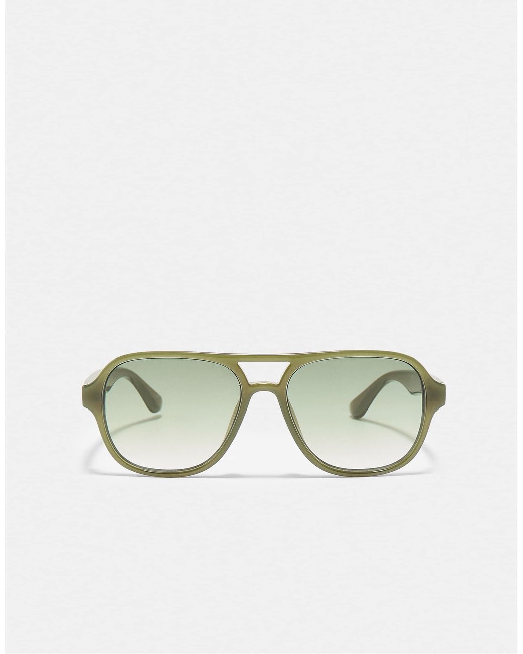 Lunettes Stradivarius en coloris Green