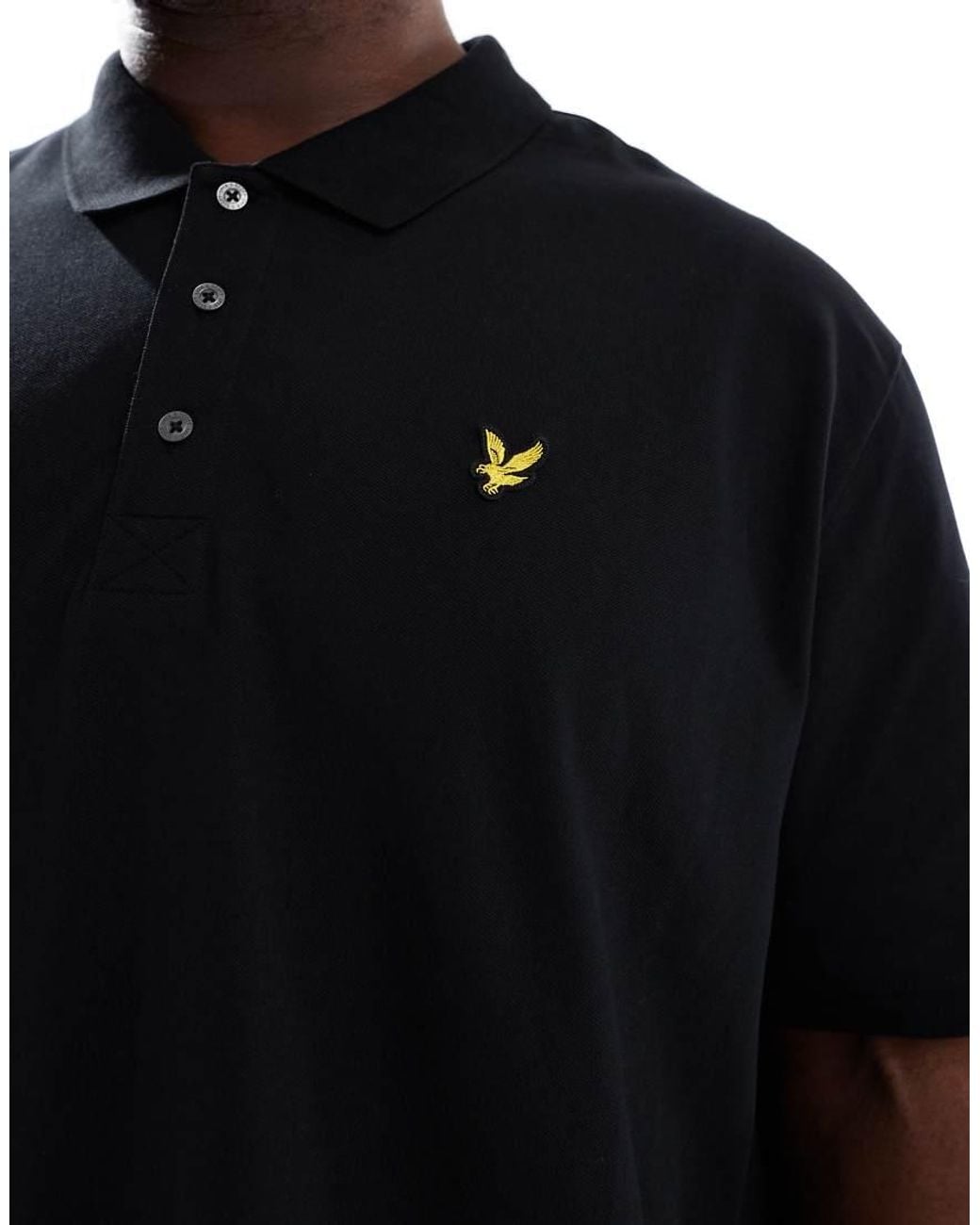 Lyle & Scott Blue Plus Plain Polo Shirt for men
