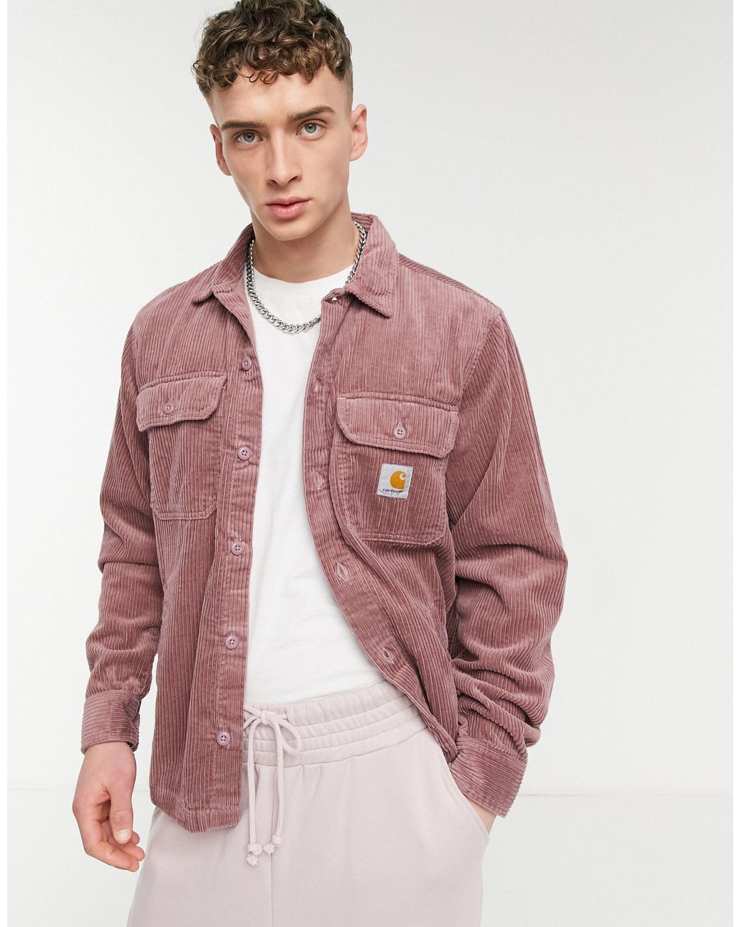 Dixon - surchemise en velours côtelé Carhartt WIP pour homme en coloris  Rose | Lyst