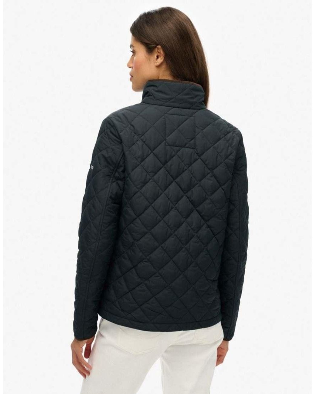 Superdry Blue Estate Country Liner Jacket