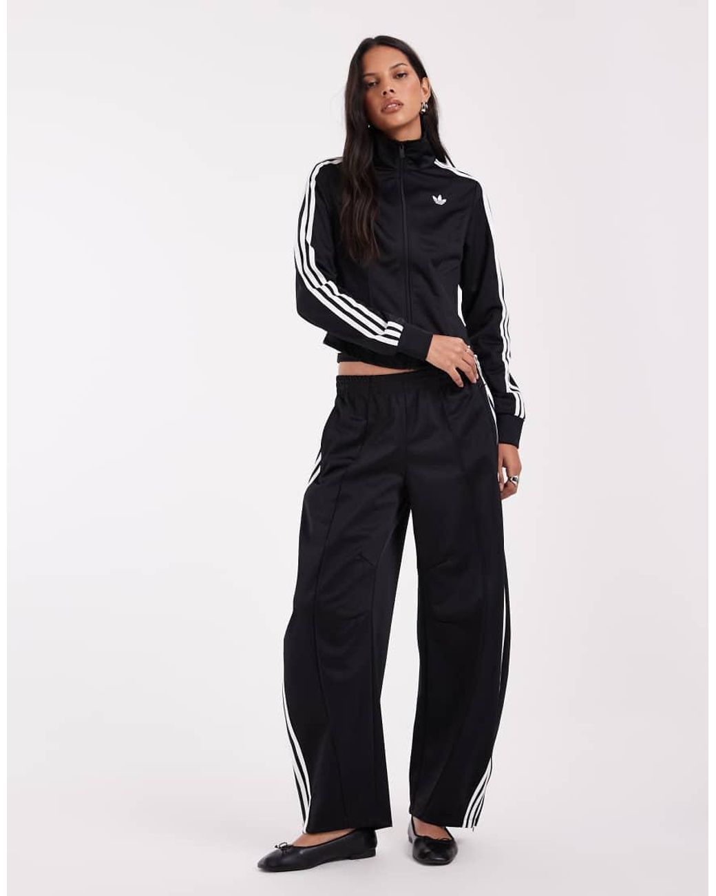 Adidas Originals Black Firebird Corset Track Top