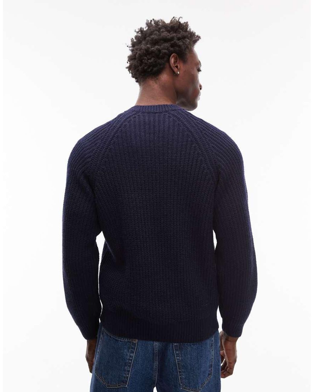 Carhartt Blue Firth Knitted Jumper