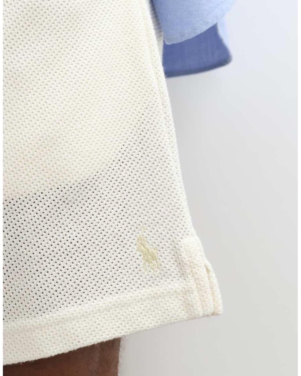 Polo Ralph Lauren Blue Oversized Fit Shorts for men