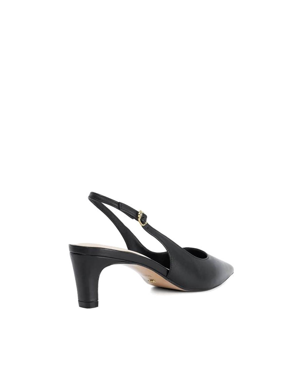 Dune Black Connection Slingbacks