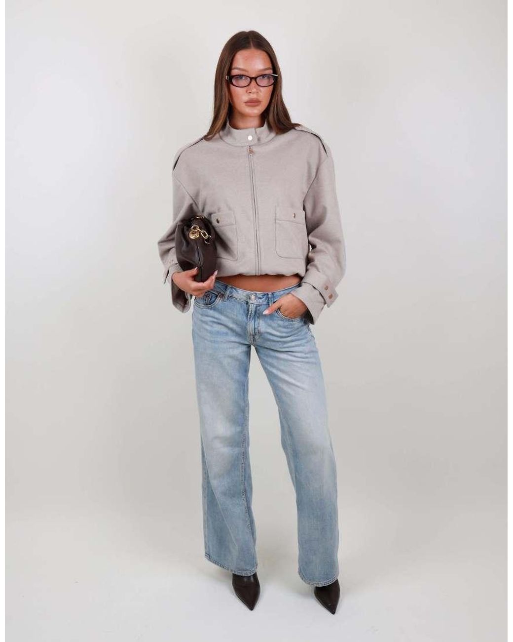 SIMMI Blue Twill Soft Touch Jacket
