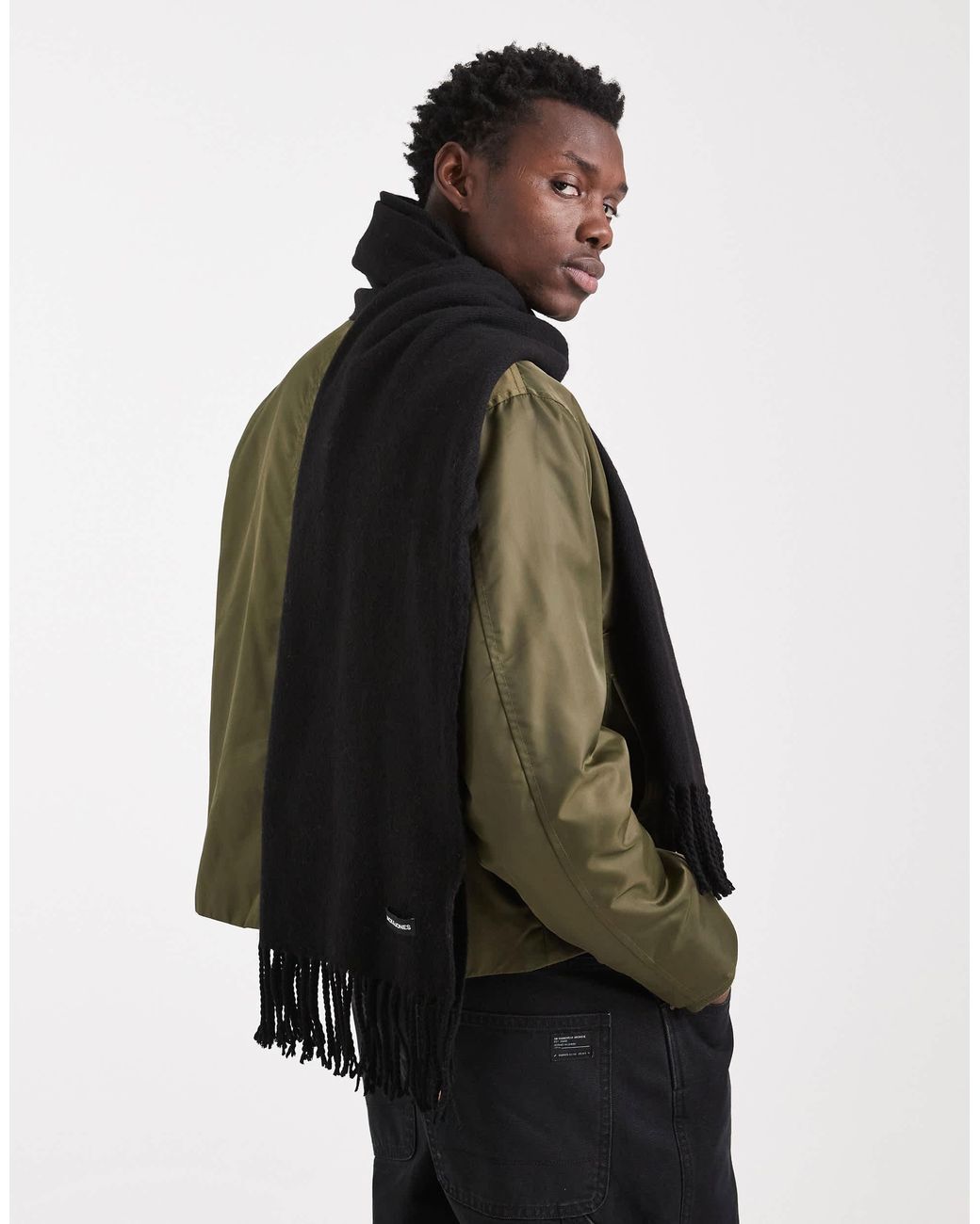 Jack & Jones – schal in Black für Herren