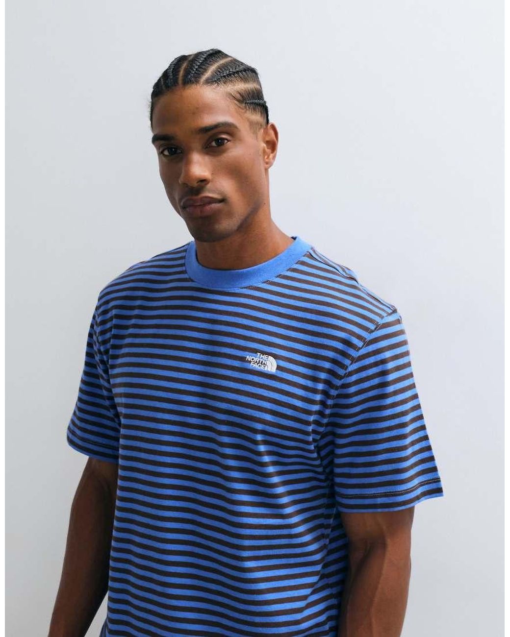 The North Face Blue Vista Stripe T-shirt for men