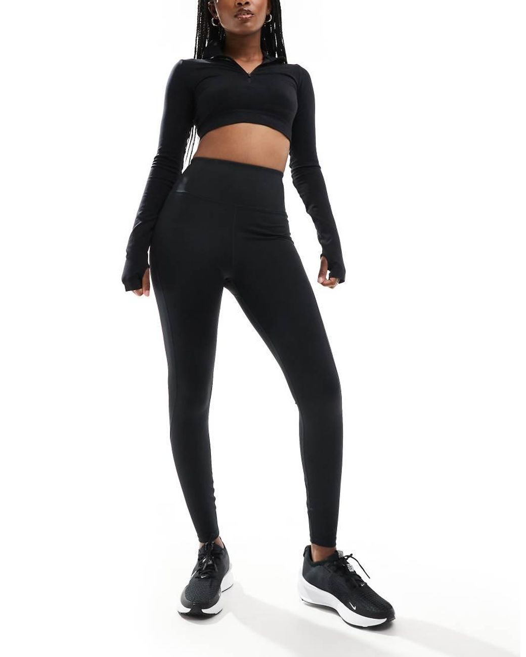 4505 Black Icon Active Bum Sculpt High Waist Gym leggings With Inner Pocket