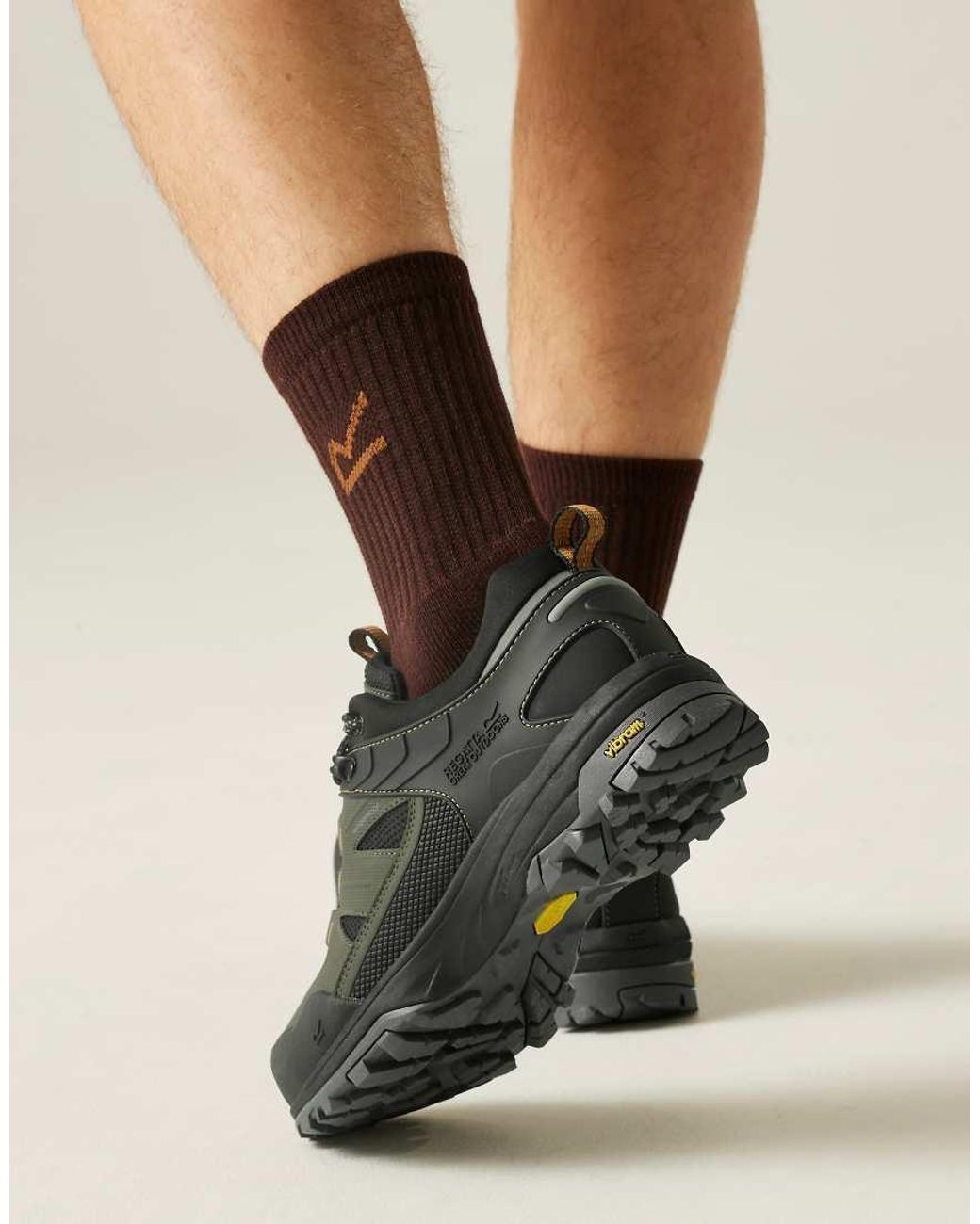Regatta Black Regen Low Waterproof Walking Shoes for men