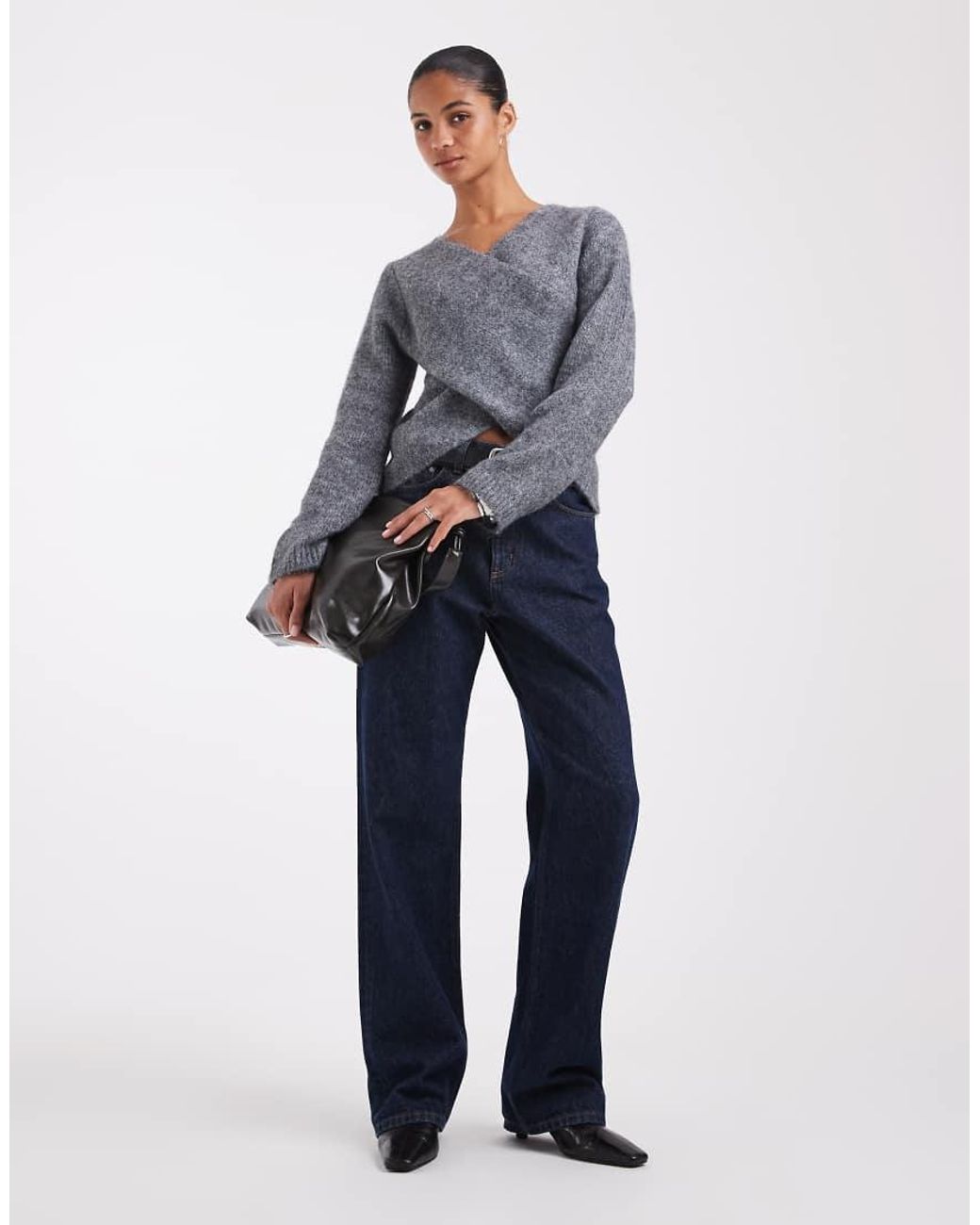 ONLY Overslagtrui in het Blue