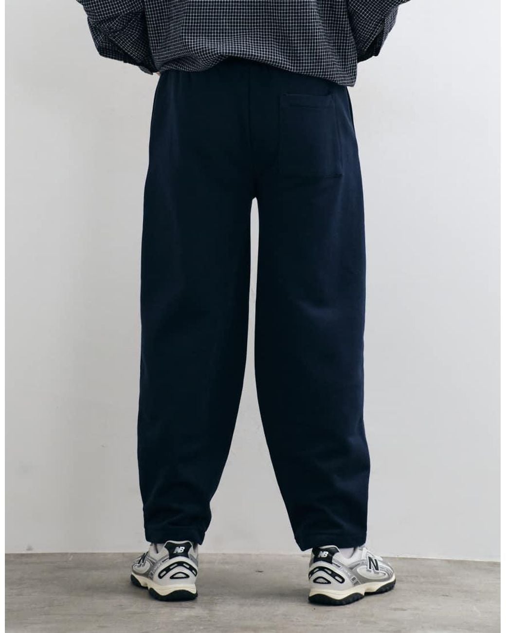 ASOS Blue Premium Heavyweight Slim Balloon jogger for men